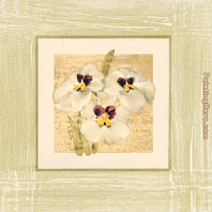 Exotic Floral I painting - Cheri Blum Exotic Floral I art painting